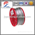 7x19 6.35mm steel cable for safety protection